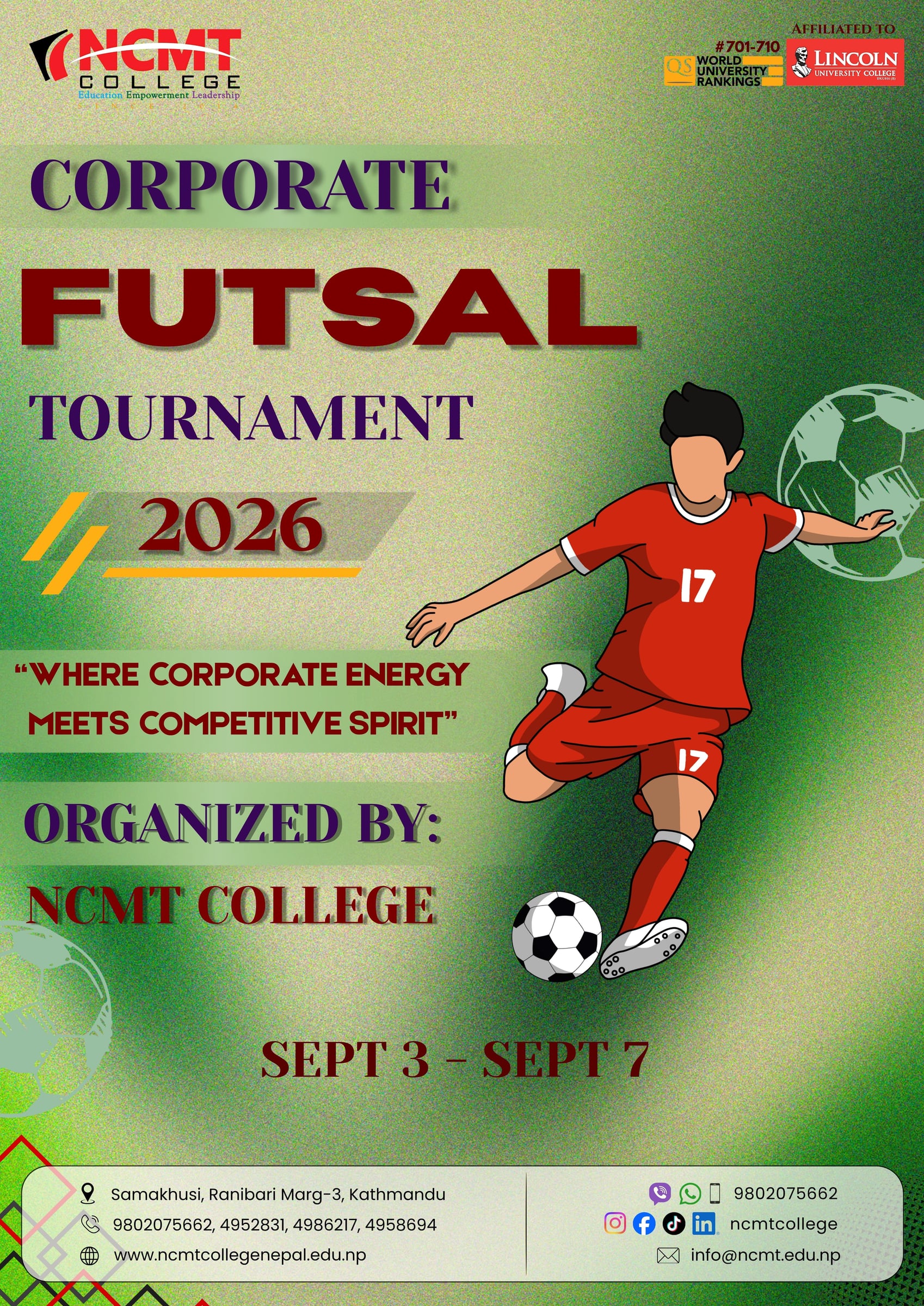 Corporate Futsal Tournament